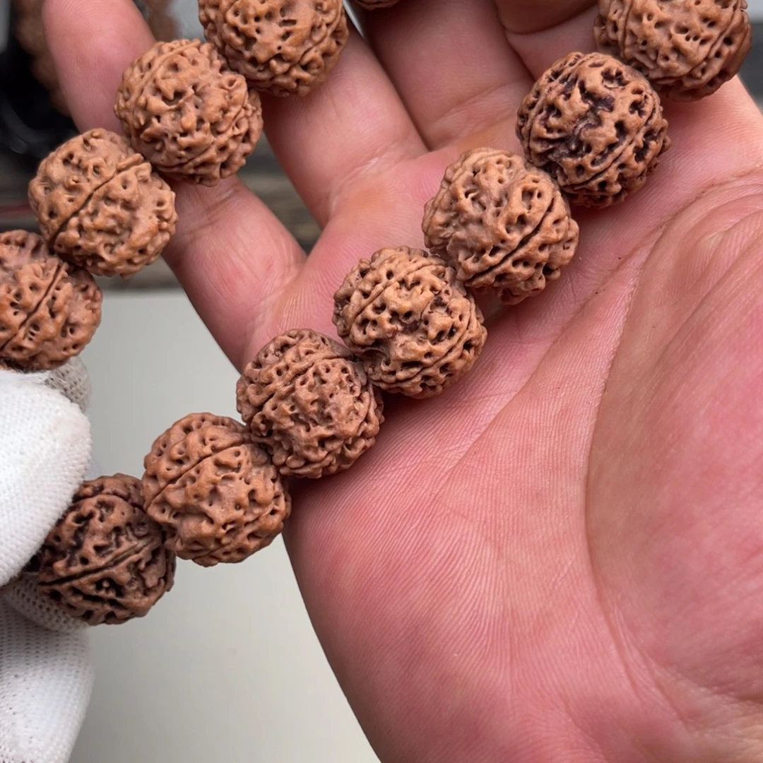 金刚菩提手串644黄皮安娜双龙