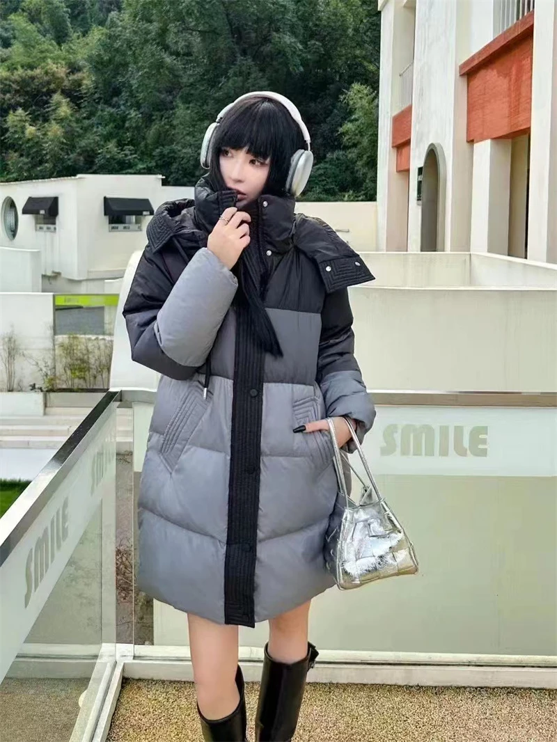 926【紫】大童亲子时尚休闲带帽羽绒服-39
