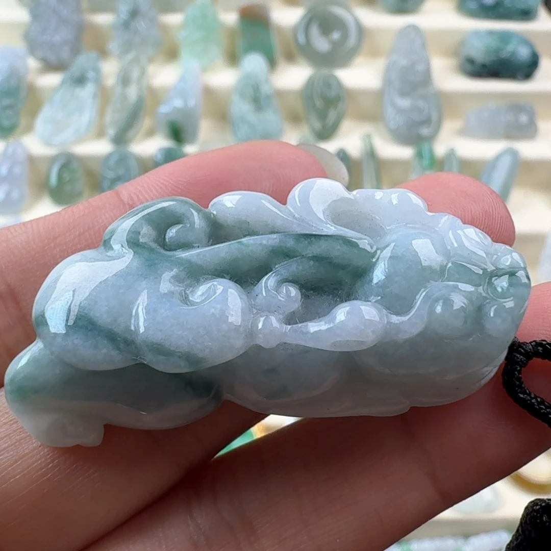 翡翠未镶嵌项链翡翠2