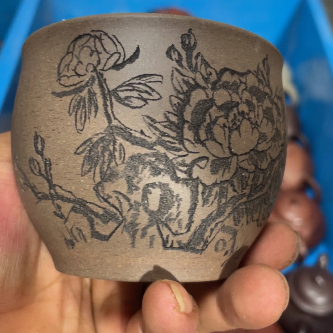 茶壶紫砂宜兴紫荆