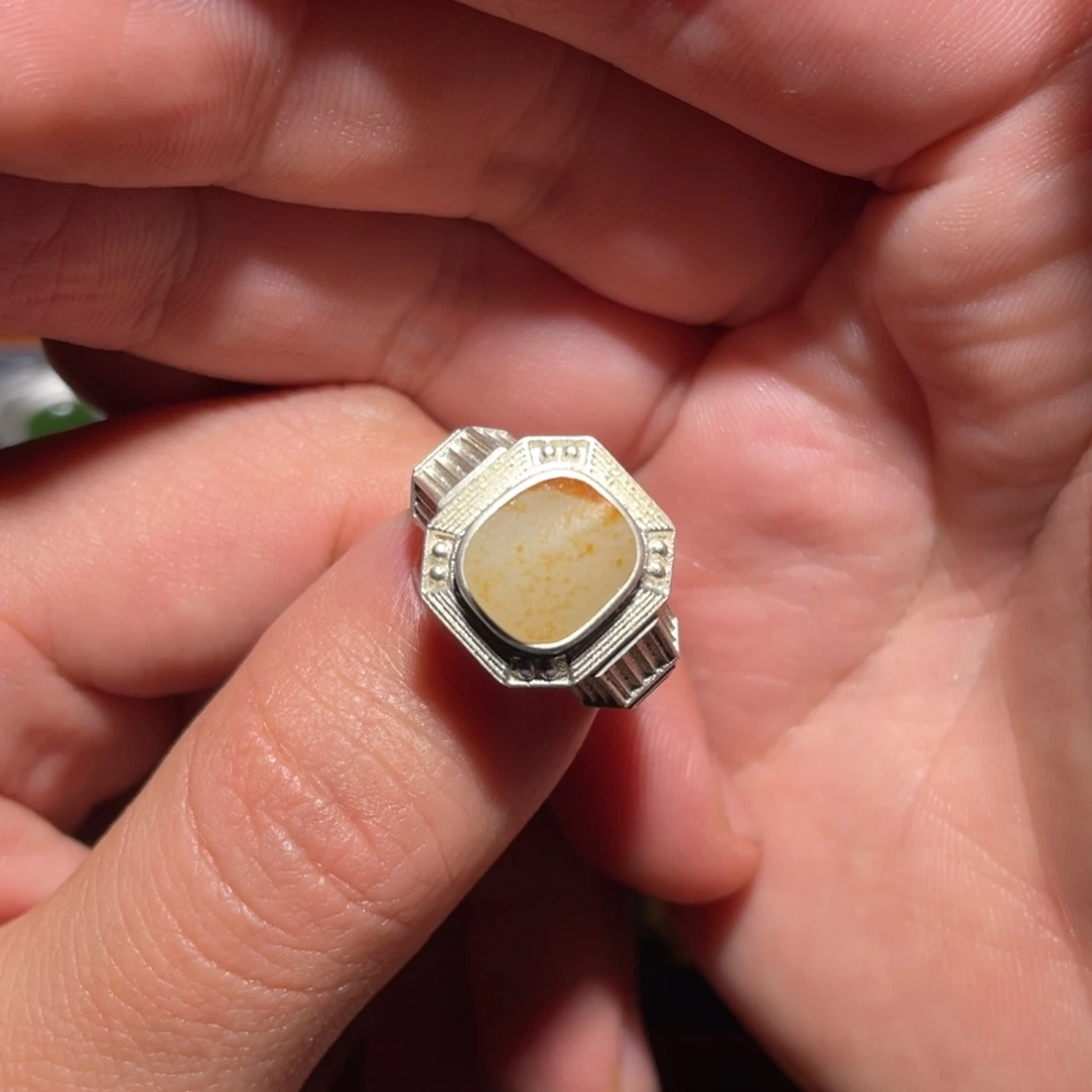 和田玉颈饰银S925镶嵌无*