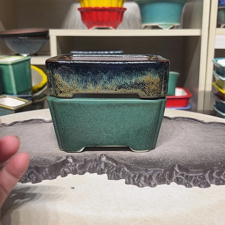 紫砂花盆瑕疵不平火烈5.5-12.5，3-12.5-10