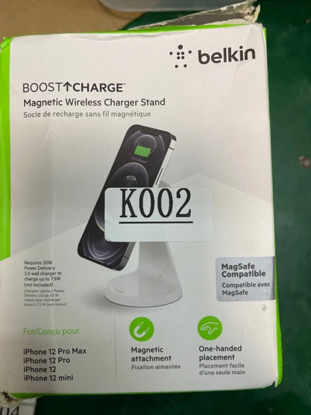 95新  捡漏belkin无线充电器20W编号K002