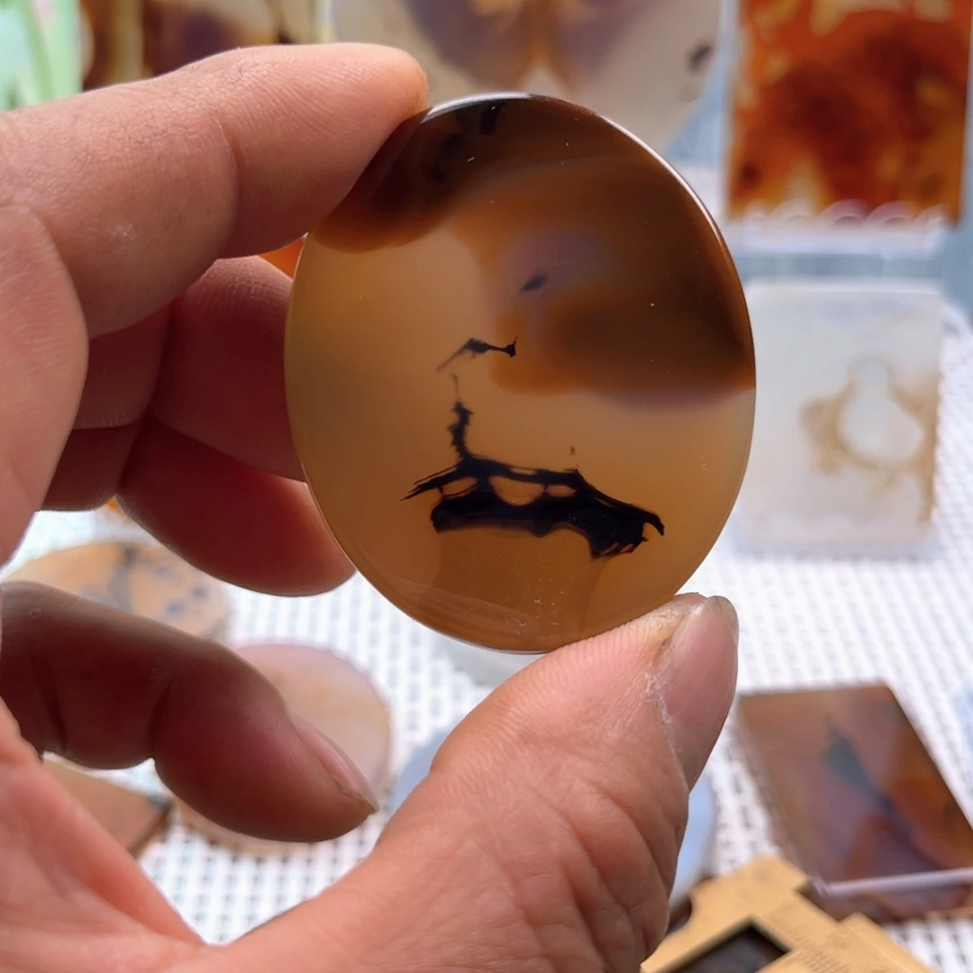 玛瑙/玉髓未镶嵌颈饰