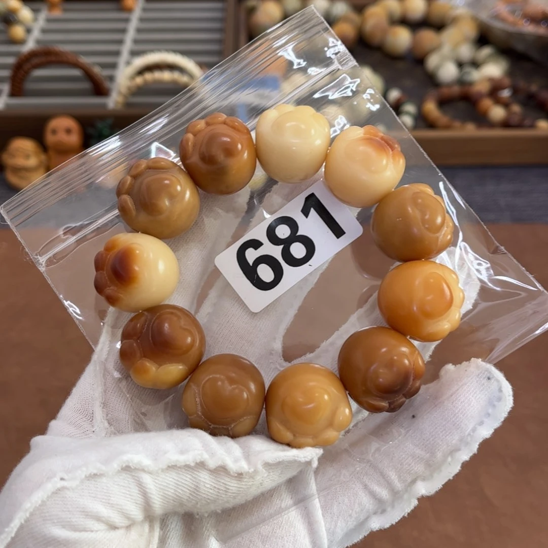 白玉菩提手串681瑕疵2.2不退不换