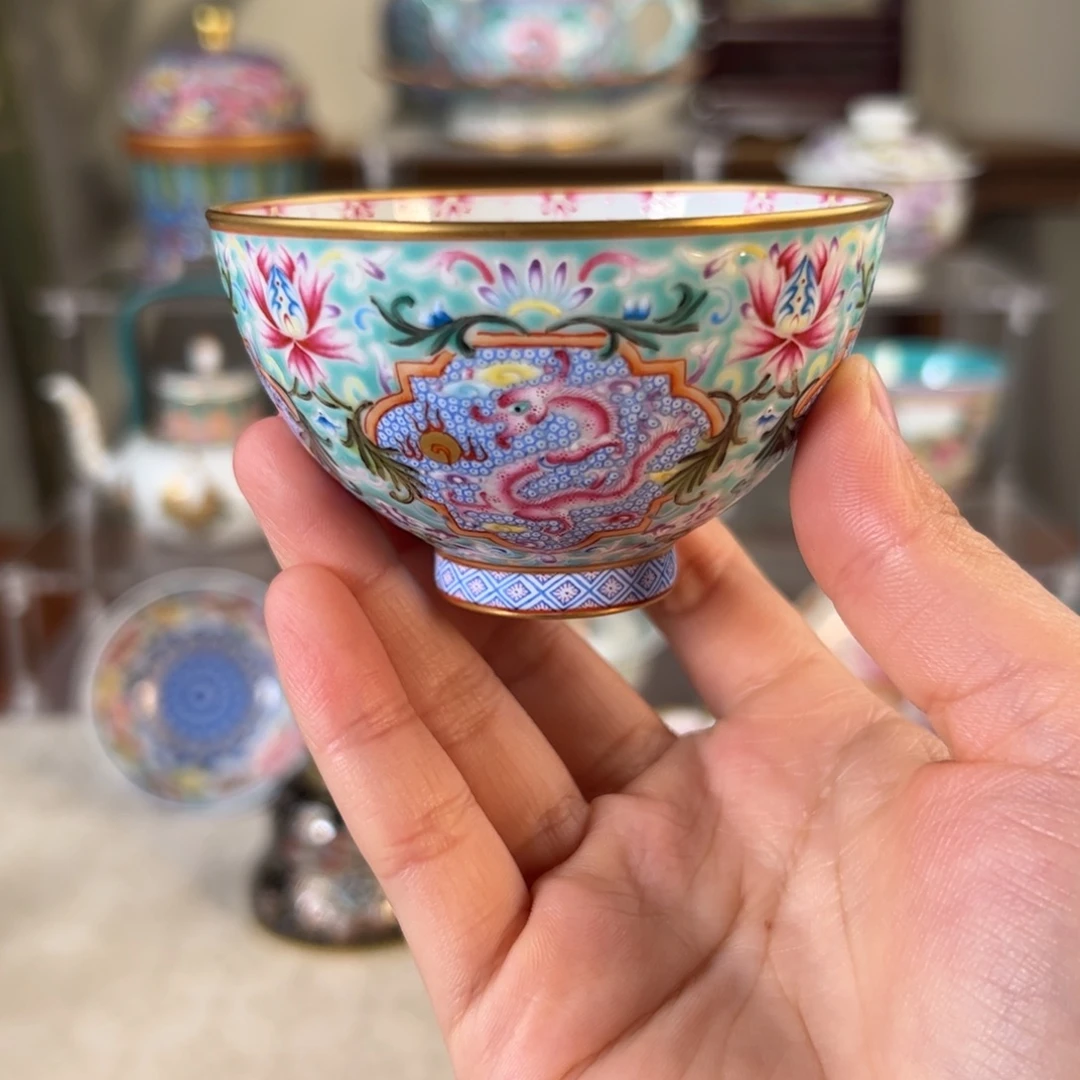 纯手工手绘 高端茶器