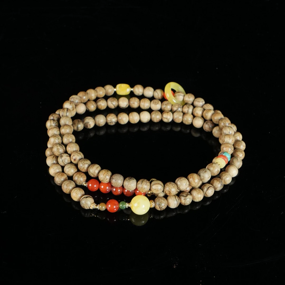 B5656 越南惠安花珠DIY手串 0.71cm 17.43g