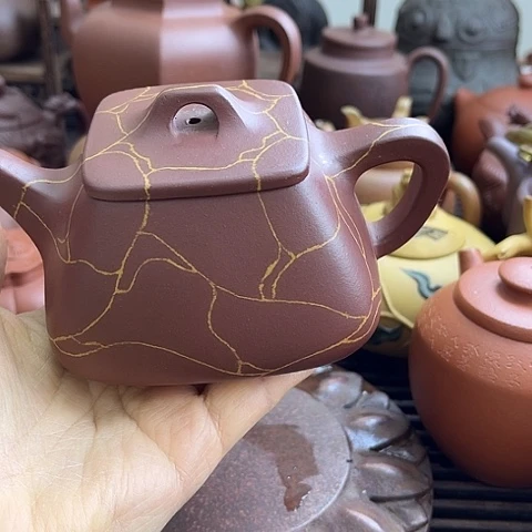 紫砂茶壶J**生宜兴紫砂