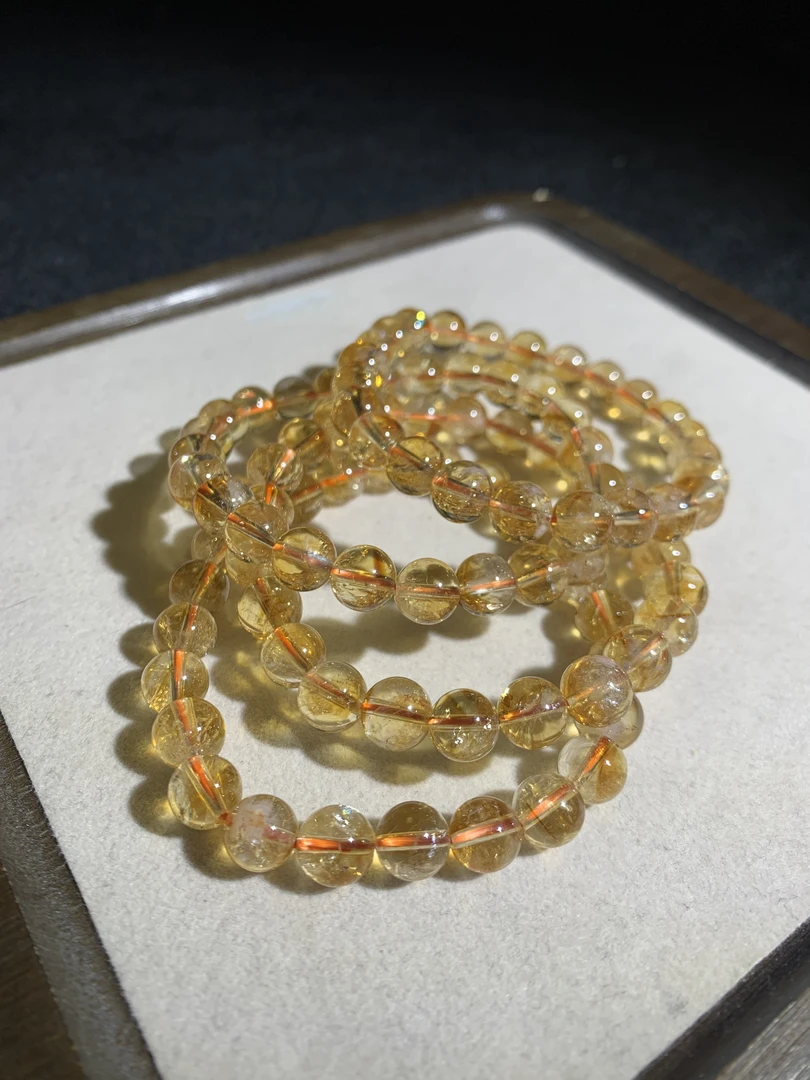 天然黄塔晶8mm+--多样性发其一