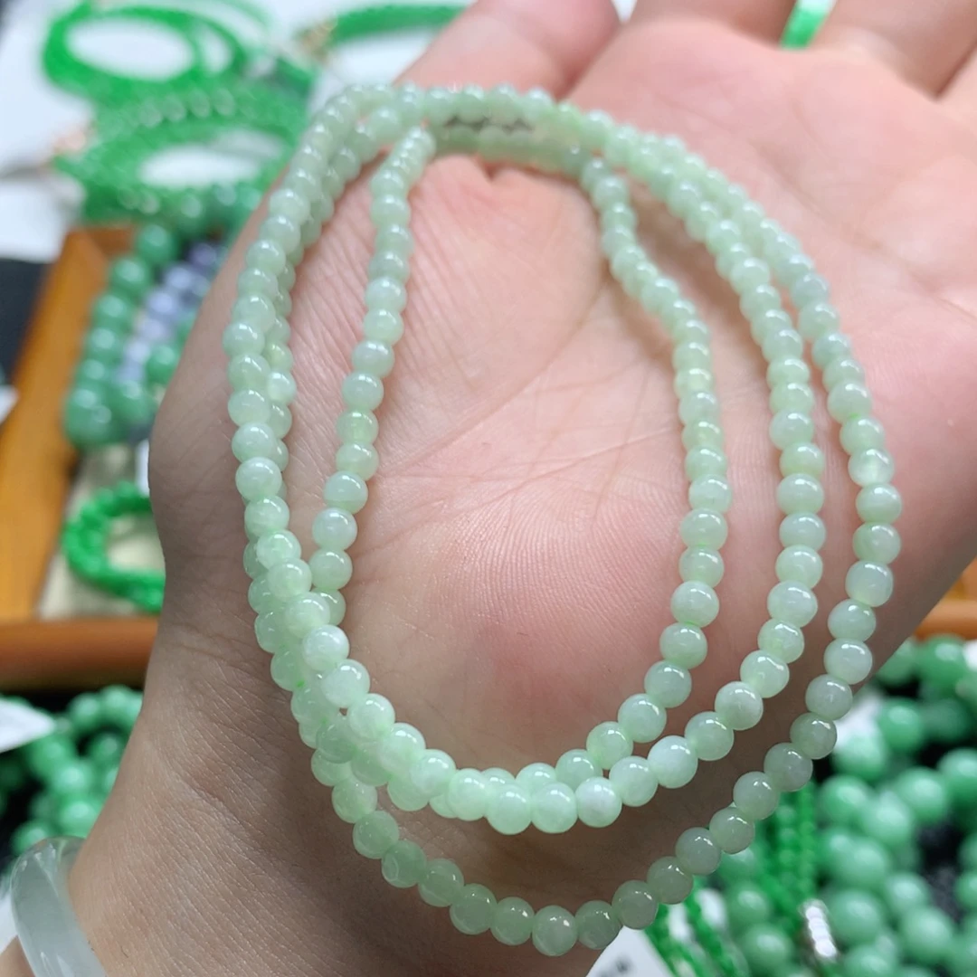 翡翠未镶嵌手链翡翠