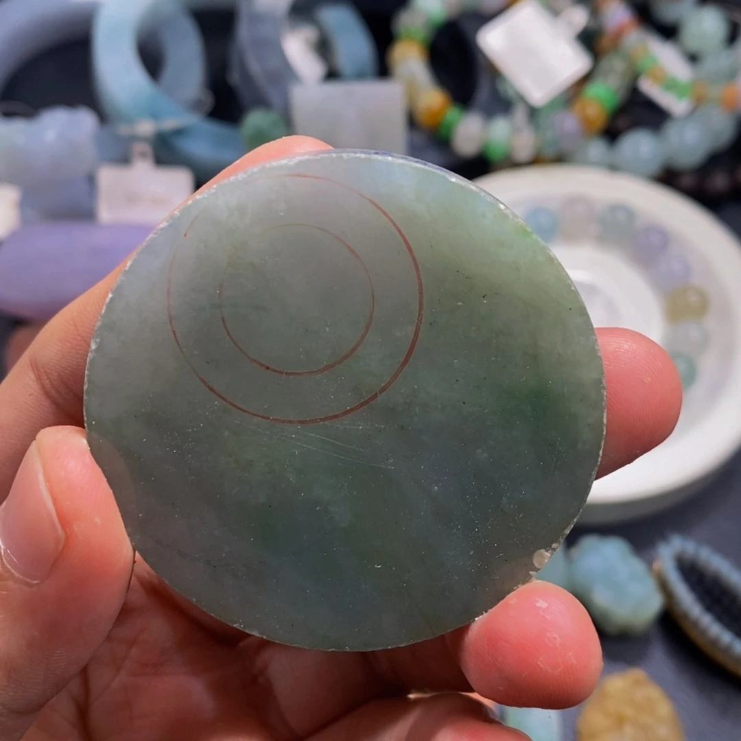 散珠翡翠料子直发