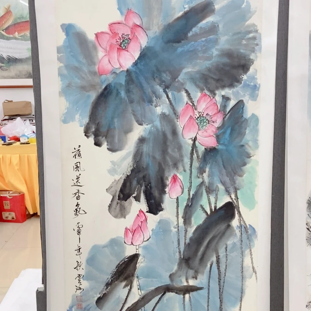 在***情国画手写手绘国画75