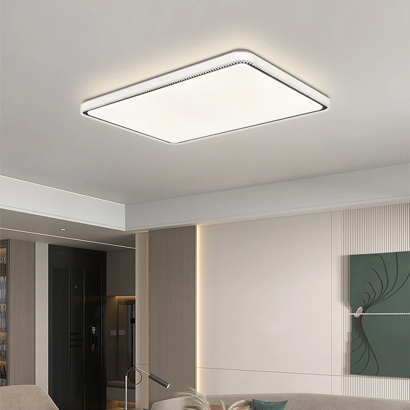 led客厅大灯主卧超亮房间灯简约现代灯具时尚网红客厅led吸顶灯