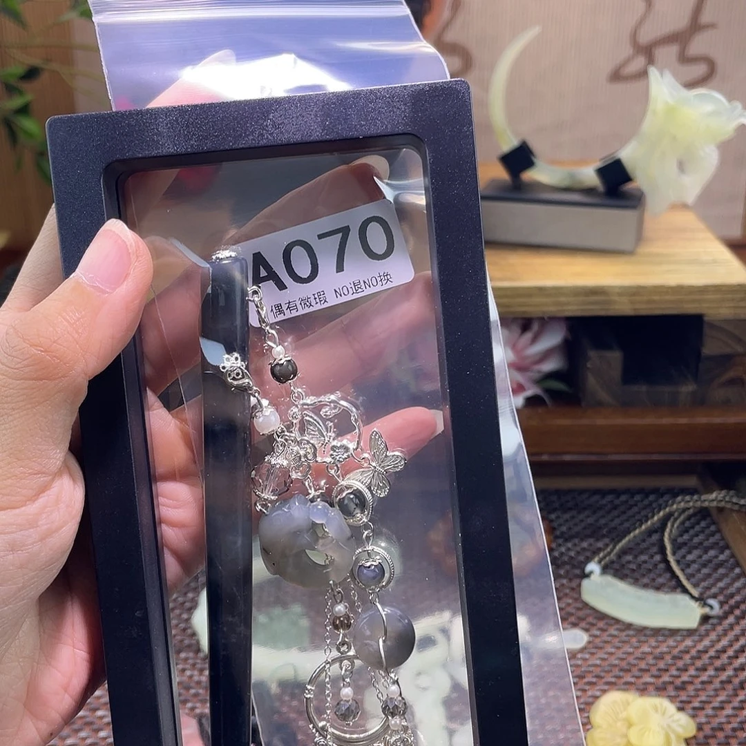 多****蛇纹石玉未镶嵌发饰