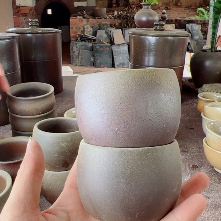 坭兴陶贵台龙窑柴烧茶器A196