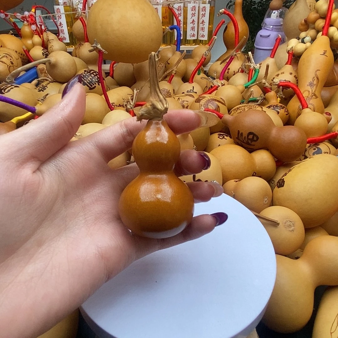 ꧁***꧂香榧木葫芦工艺品