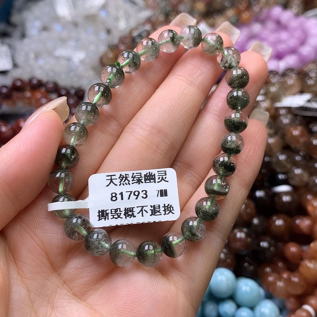 水晶手链未镶嵌，