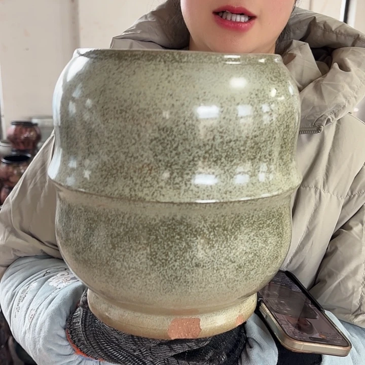 瑕疵高21口16花盆