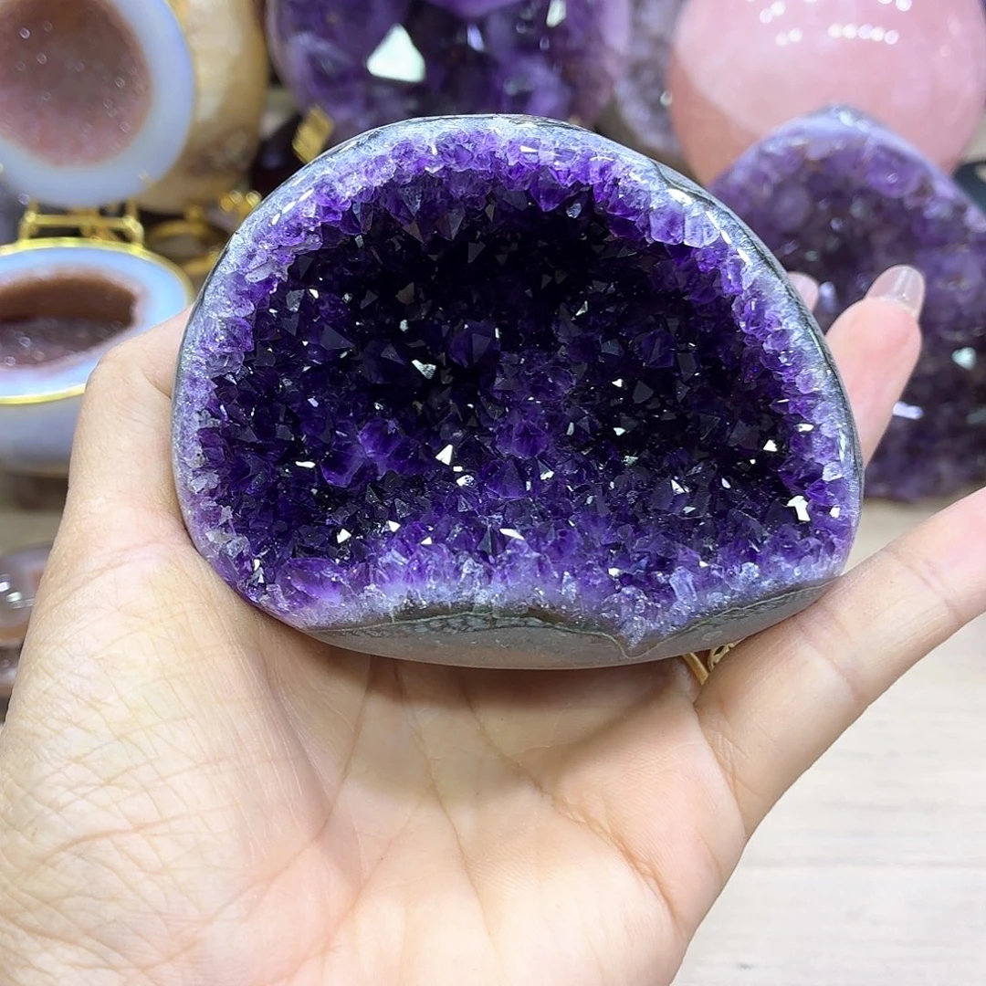 未镶嵌紫晶大型摆件（非配饰）