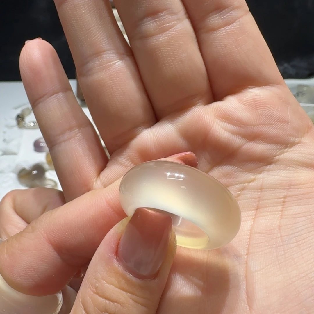 —***星玛瑙/玉髓未镶嵌戒指