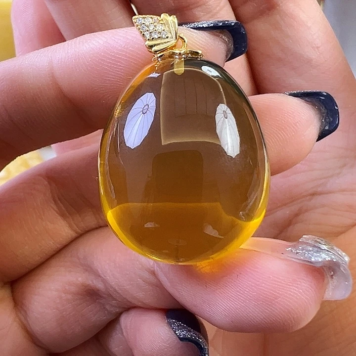 蜜蜡颈饰未镶嵌蜜蜡