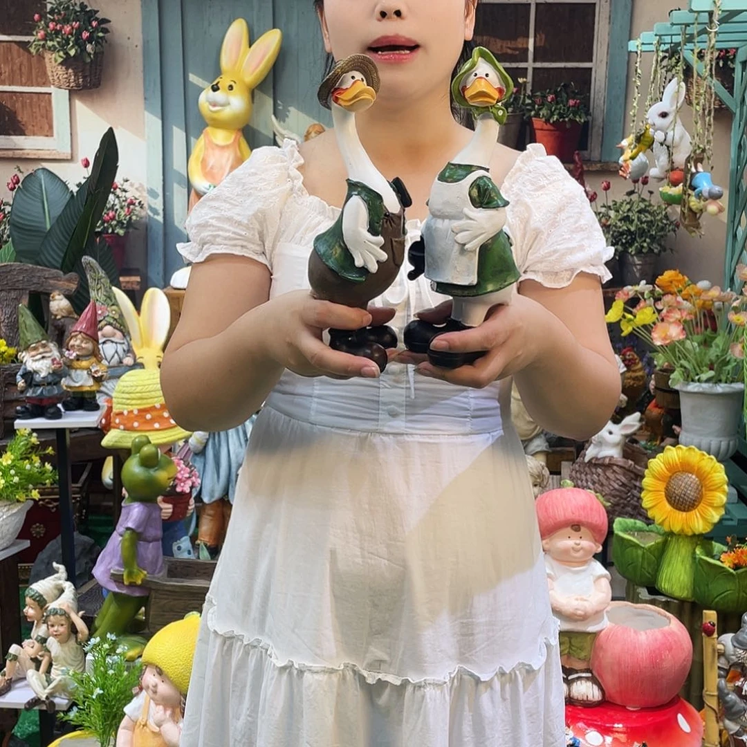 摆件花园摆件红红火火