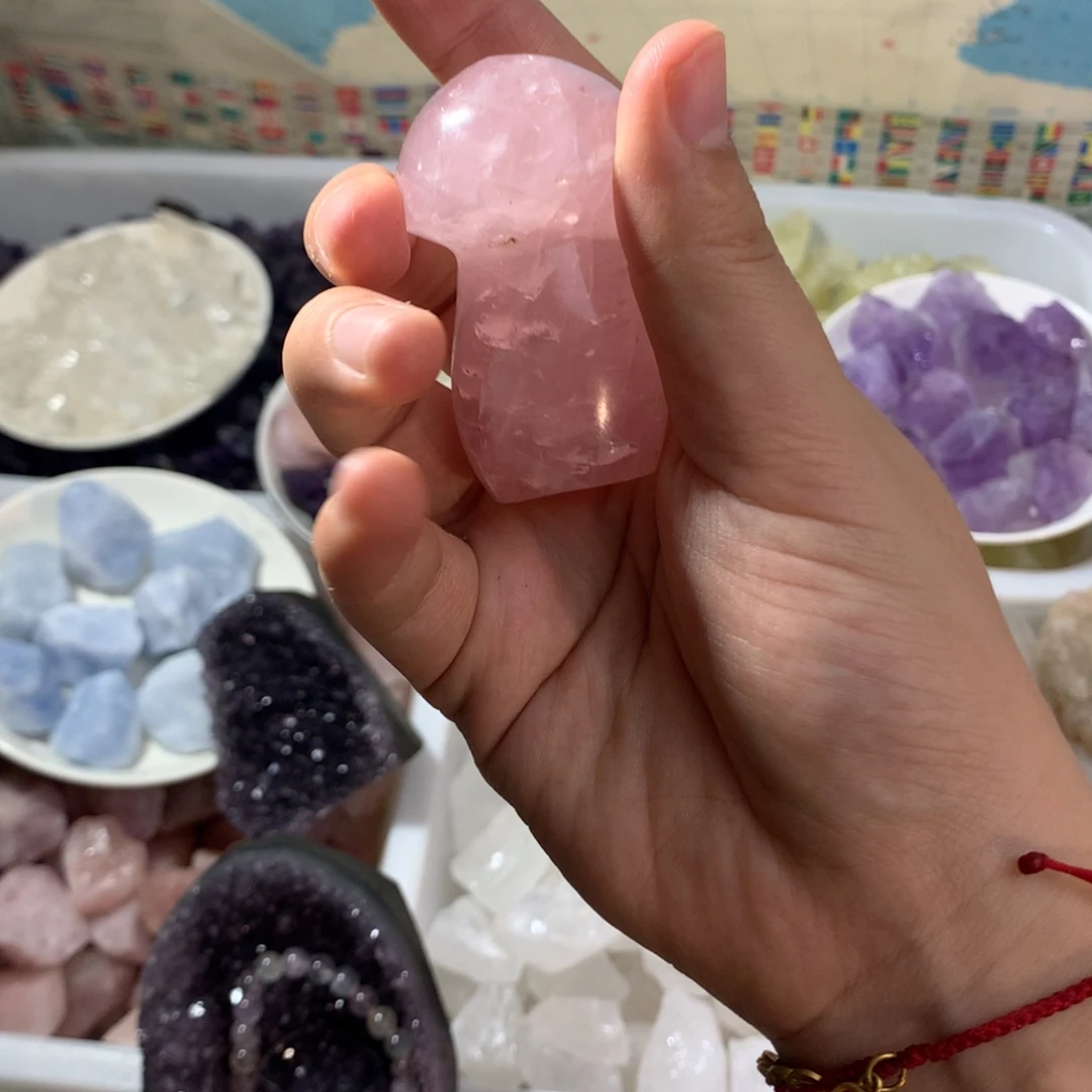 你***我水晶未镶嵌珠宝半成品天然