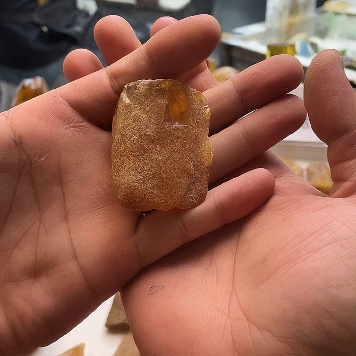 半***糖定制琥珀未镶嵌天然琥珀蜜蜡