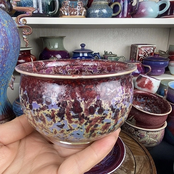 茶盏中国神后钧瓷茶具