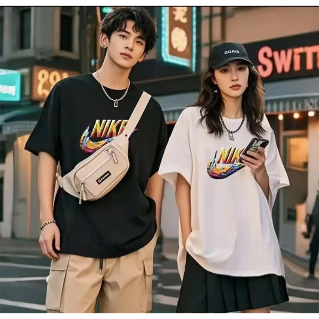 【一折粉丝福利】潮牌男女同款百搭圆领T恤