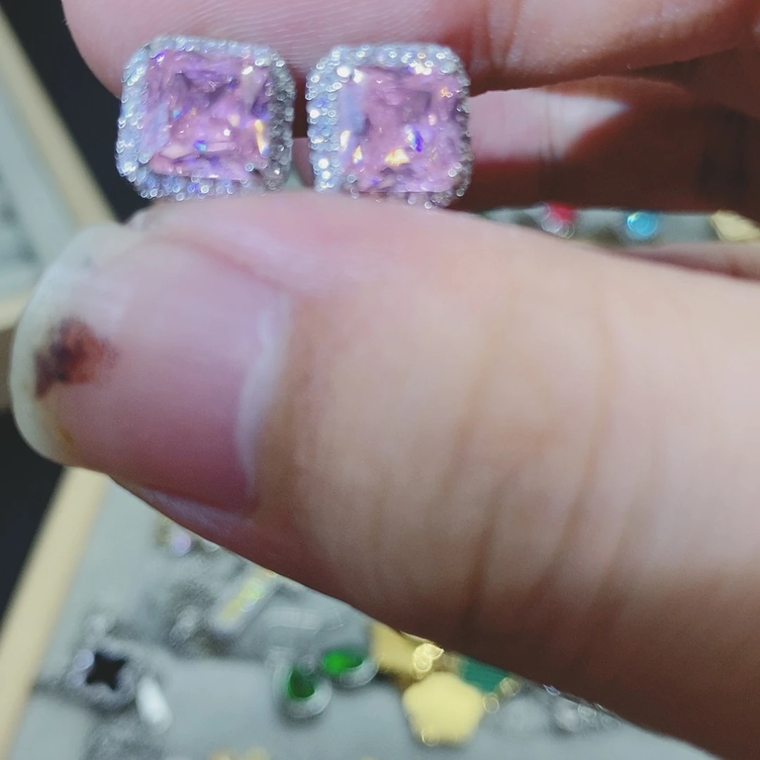 【闪购商品】水晶戒指银S925镶嵌