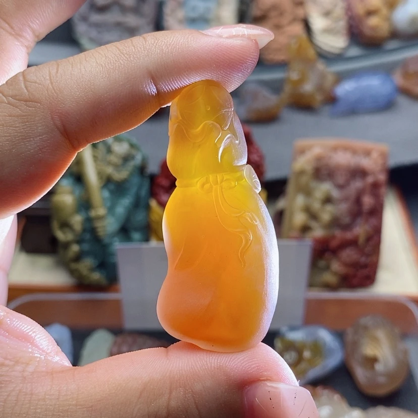 【闪购商品】未镶嵌吊坠定制玛瑙
