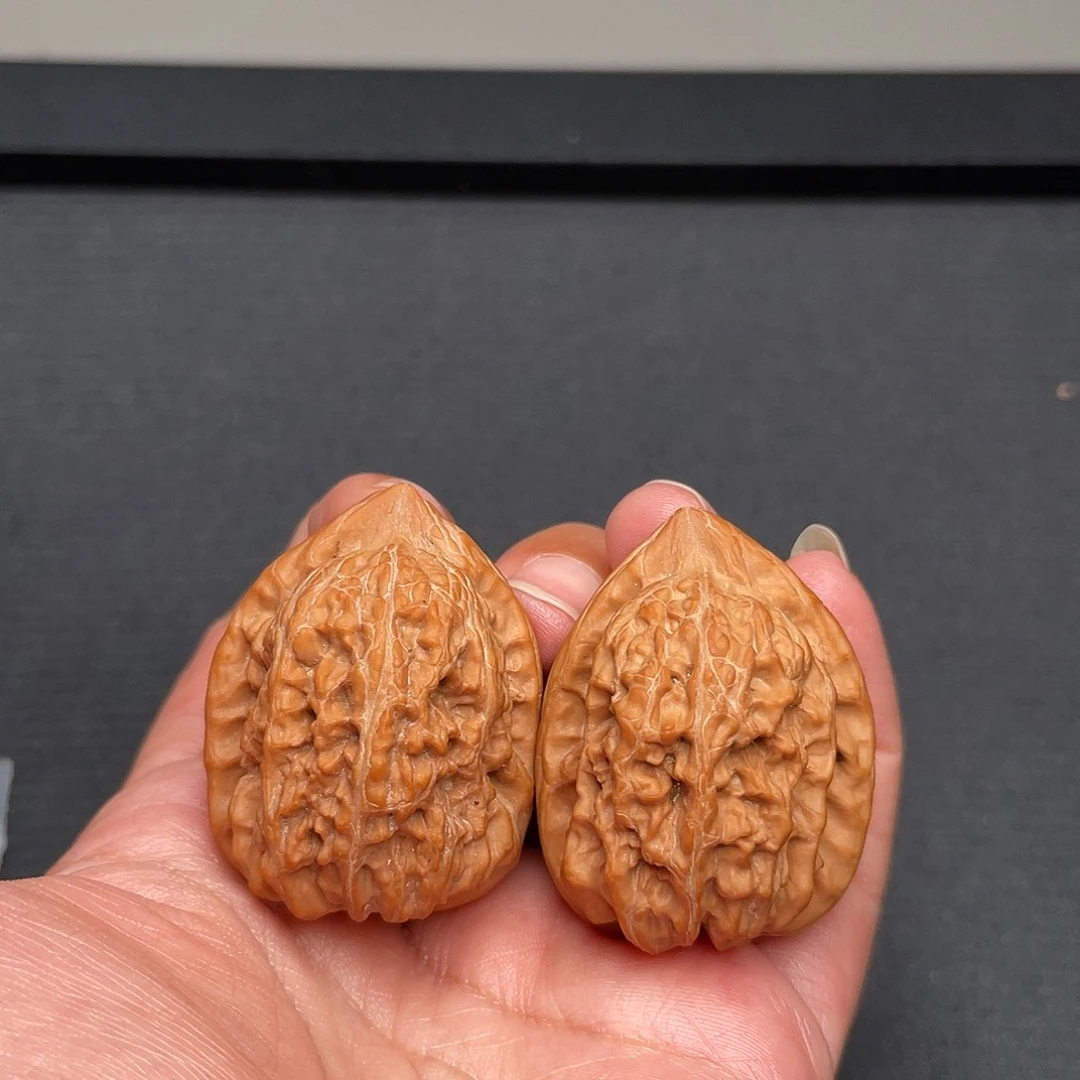 把件猴头核桃34×37×42全品头茬赤龙鸡心XM3459