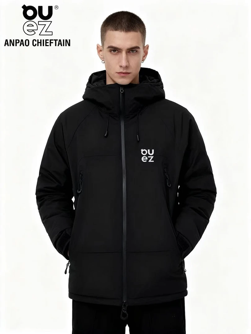 25年冬季时尚百搭男女同款极寒服2539