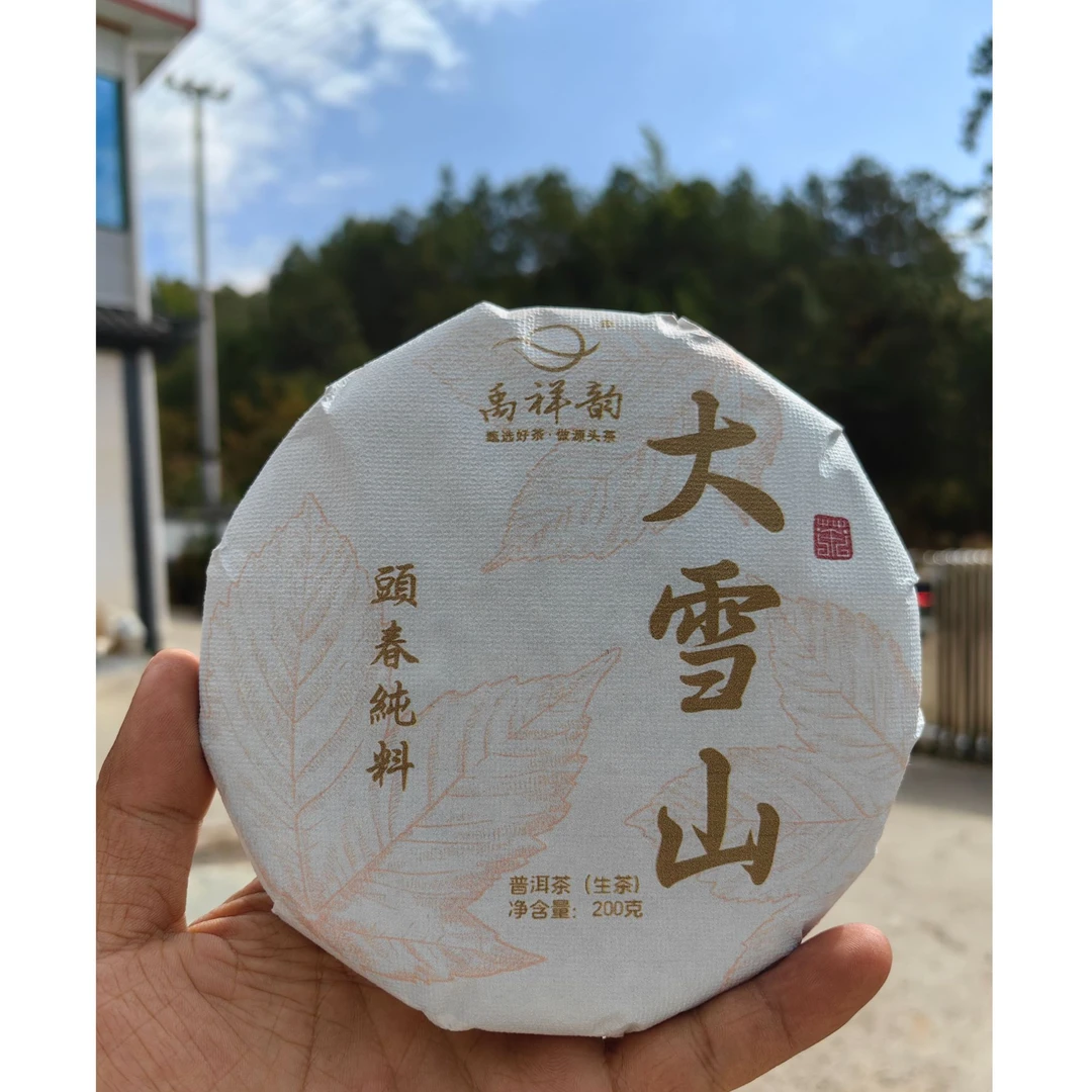 2017年大雪山头春古树混采陈香茶气足禹祥韵茶叶