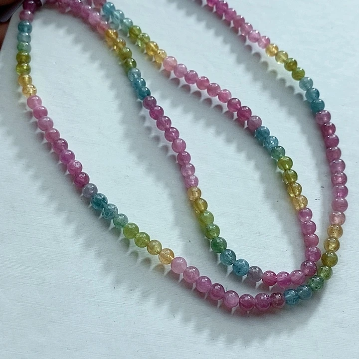 碧玺手链未镶嵌多样性发一条