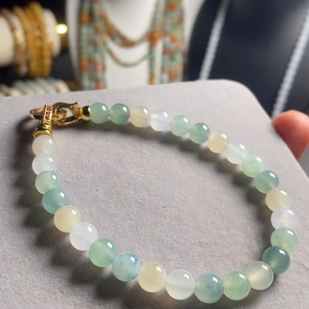 定制翡翠未镶嵌30 缅甸翡翠A货卡7.0