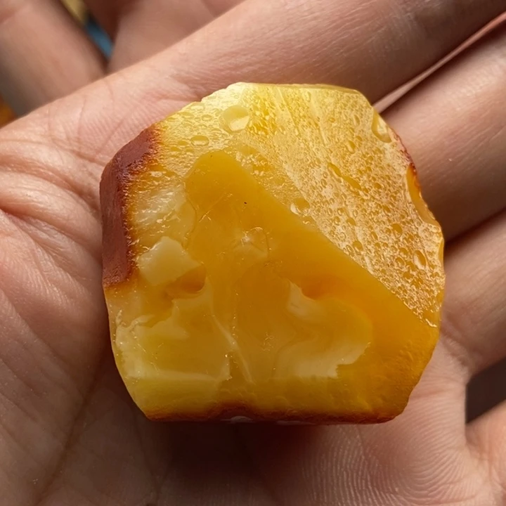 定制琥珀未镶嵌蜜蜡原石定制