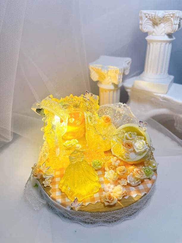 【萌趣趣】创意摆台冰箱贴奶油胶微缩场景食玩