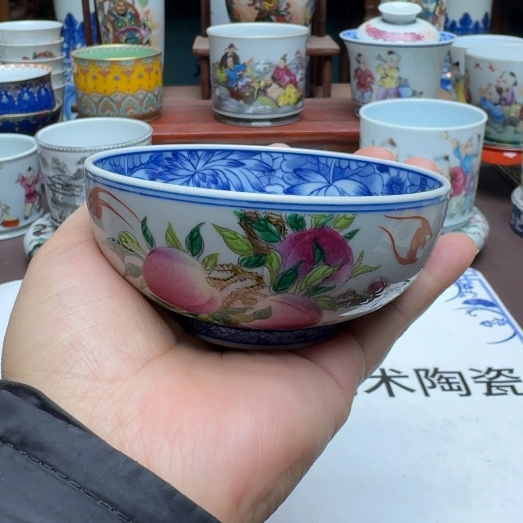 景德镇手工手绘展示