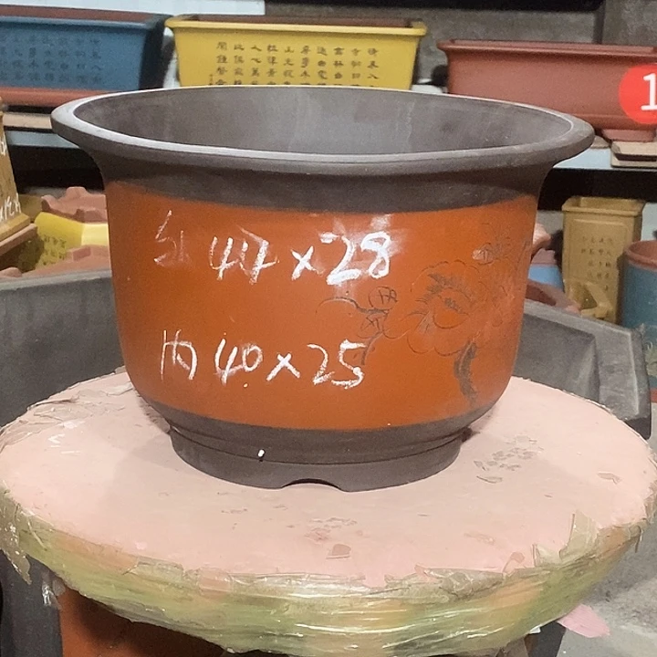紫砂花盆花盆包邮