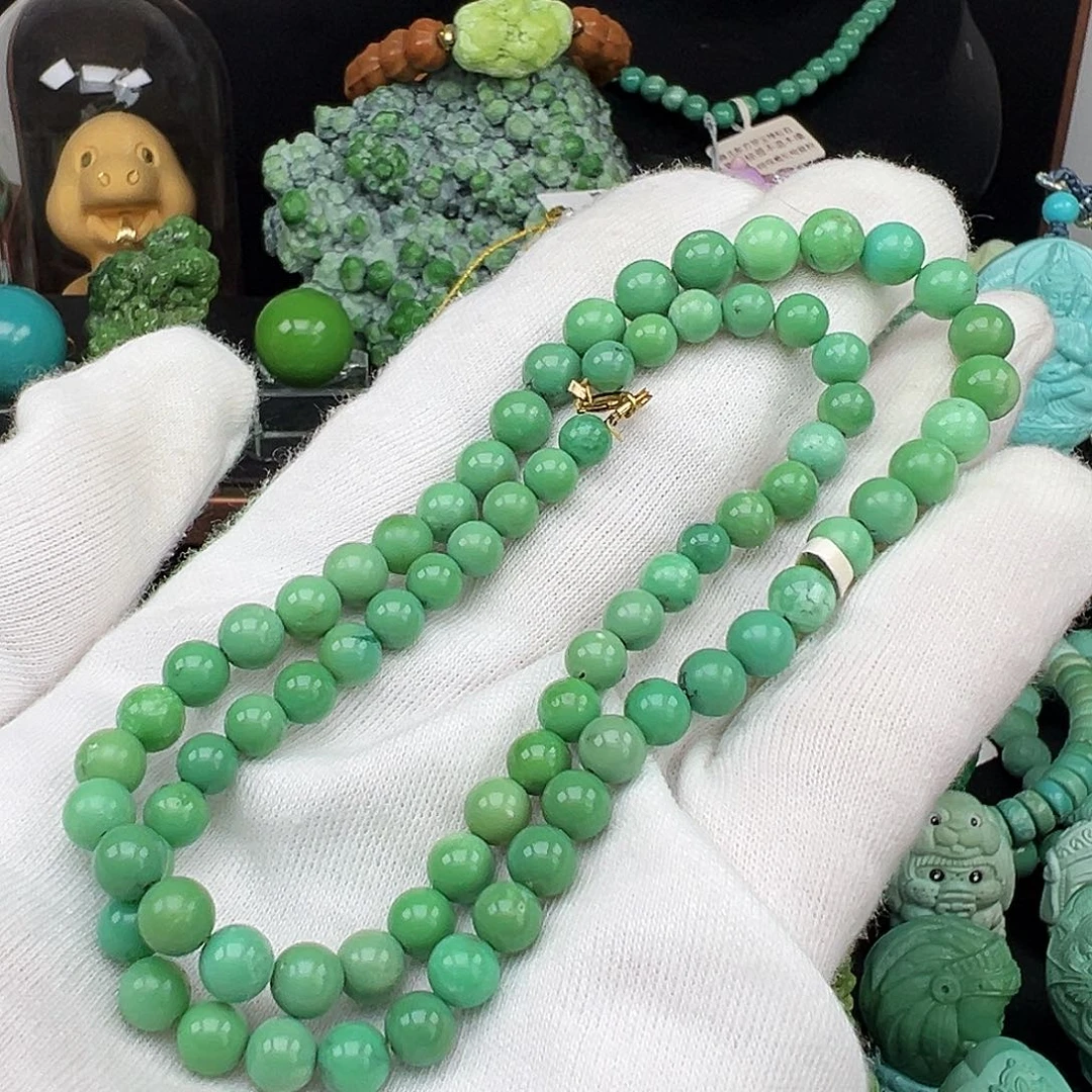 绿松石未镶嵌绿松石主播璐璐