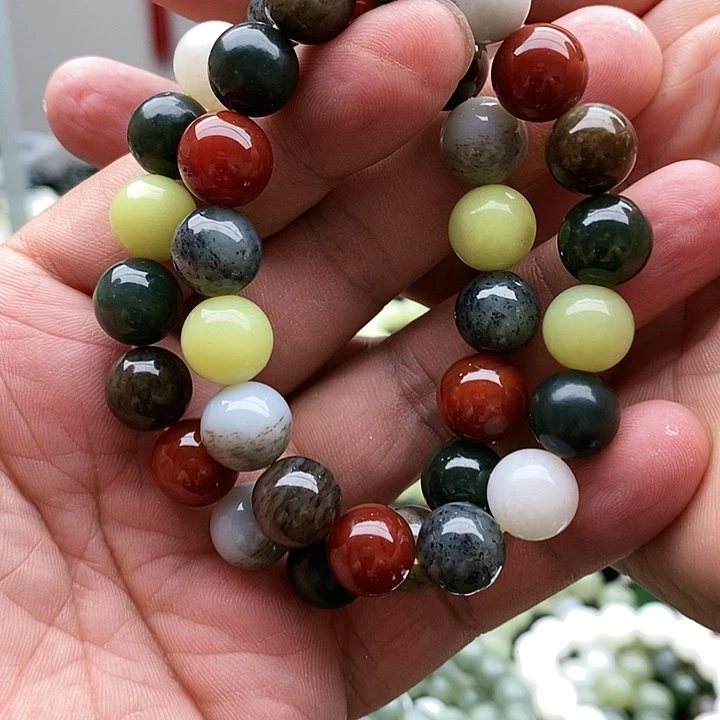 【闪购商品】手链未镶嵌和田玉12多宝拍一发一