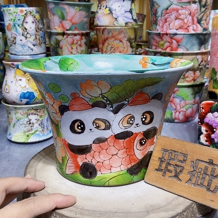 景德镇艺术手绘作品