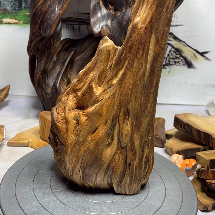 建***车木一物一拍85摆件