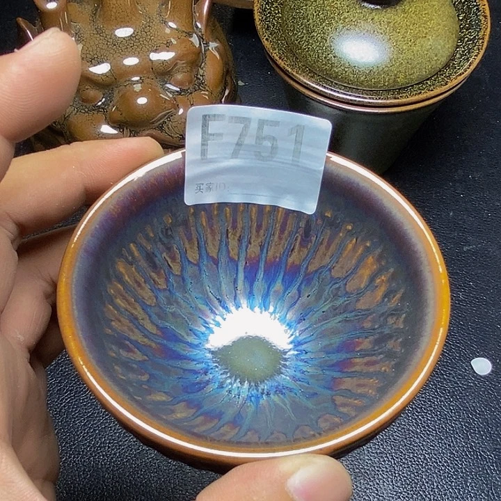 茶盏黑瓷器建盏分享751