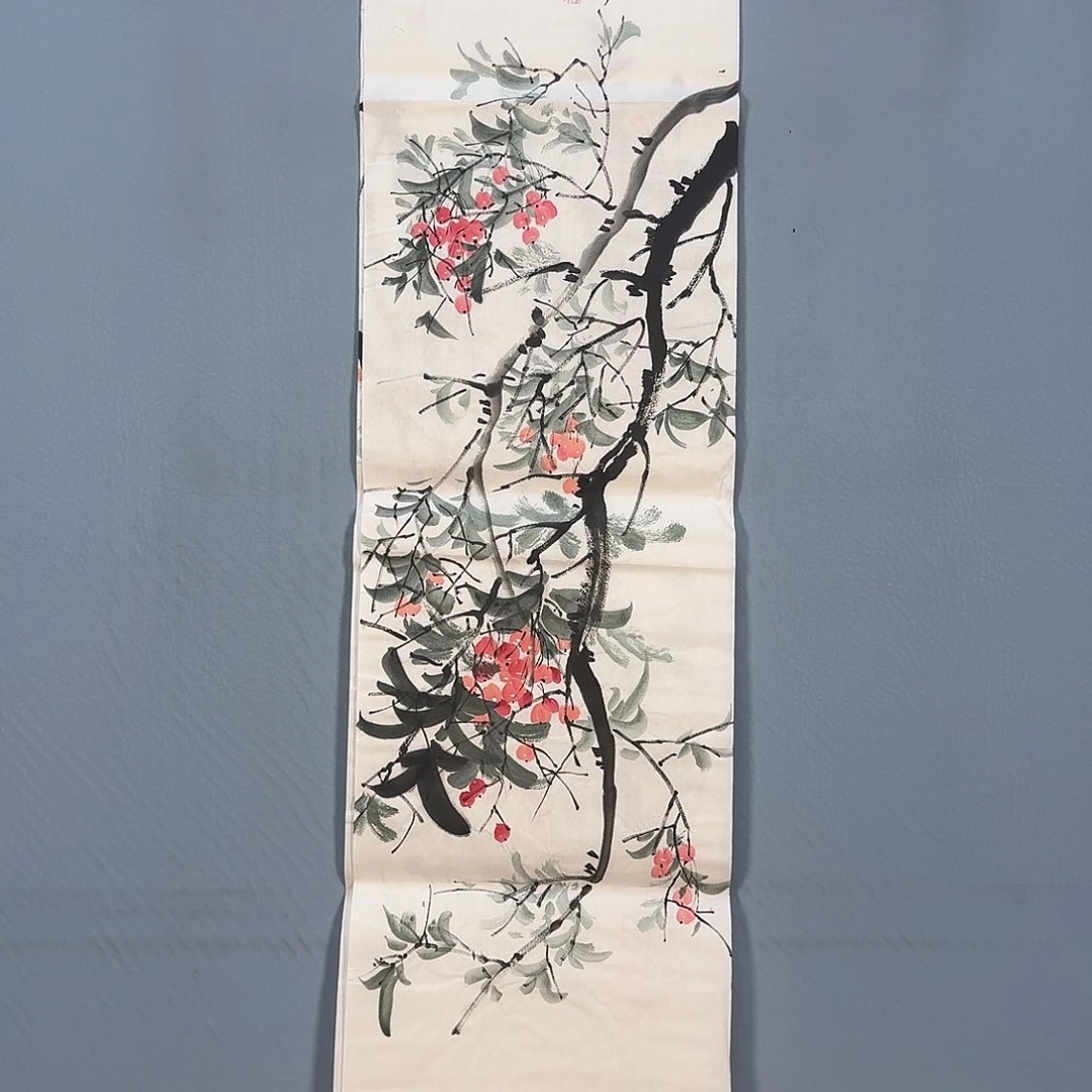 国画067 牡丹一如您的脸颊像我们