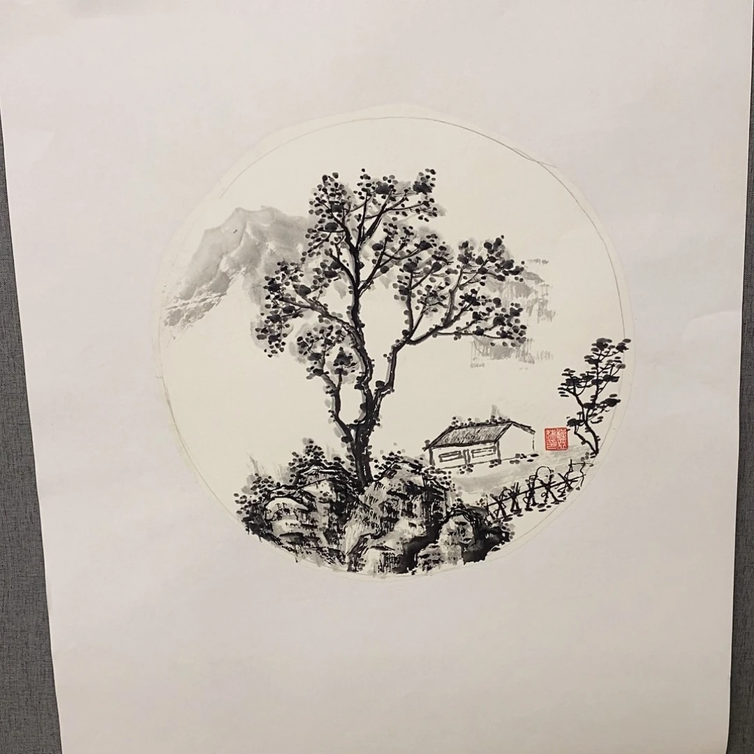 国画手写手绘作品8