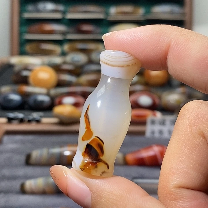 玛瑙/玉髓未镶嵌吊坠(不含链)