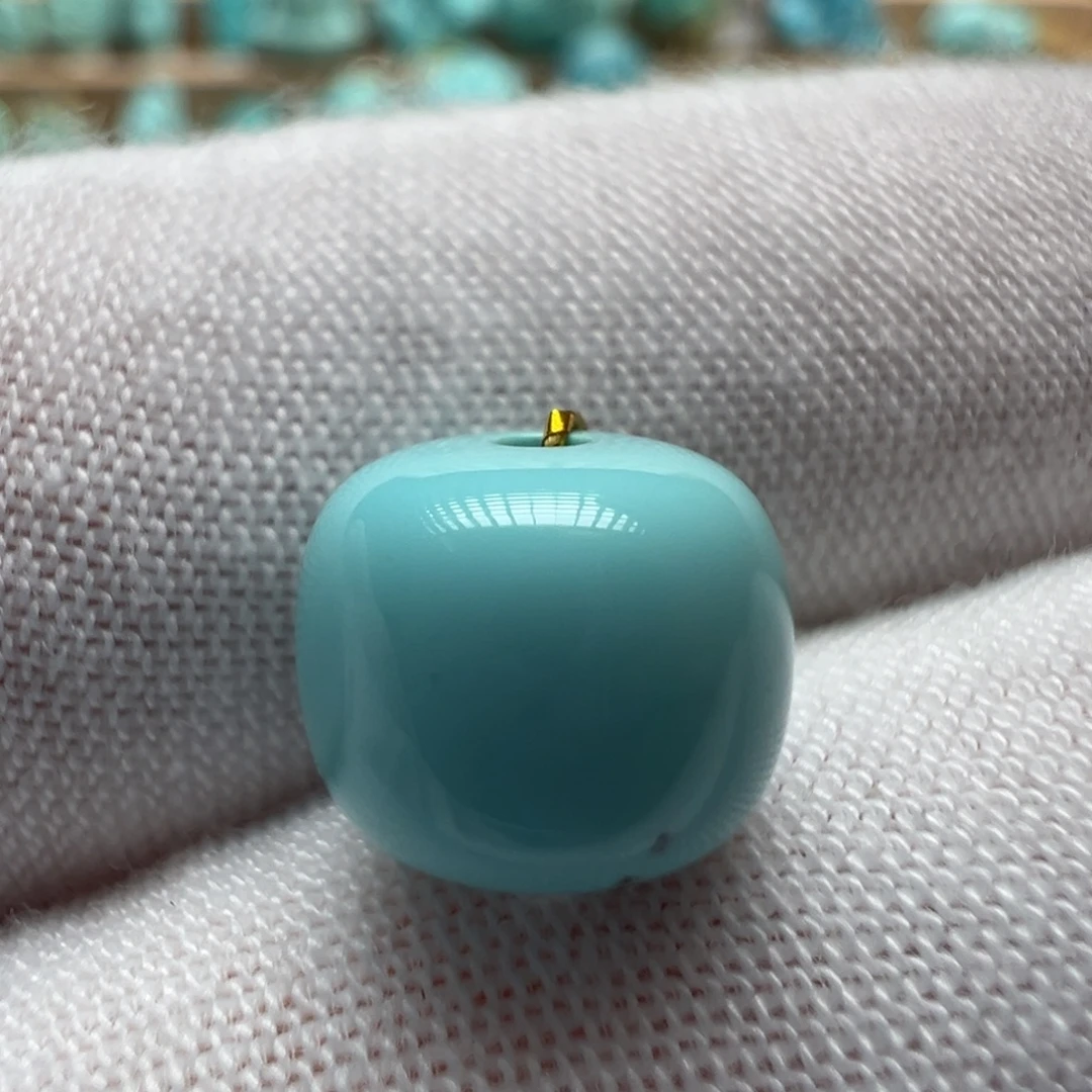 绿松石未镶嵌配饰9.4*8.1